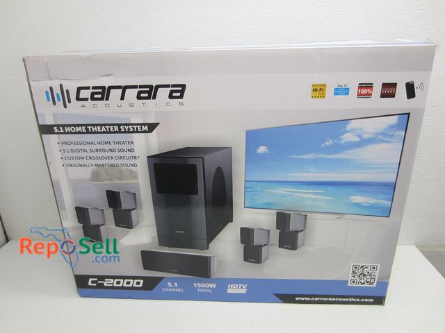 Lot 31-2423 - Carrara 5.1 Home Theater System - Appears New