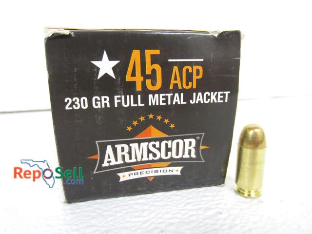Lot 31-1435 - 100 rounds of .45 ACP 230gr FMJ