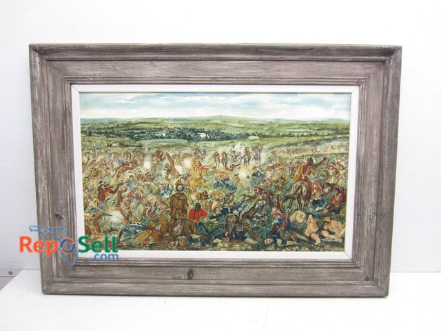 Lot 31-5305 - Framed Original Oil by Fisher 34" x 24
