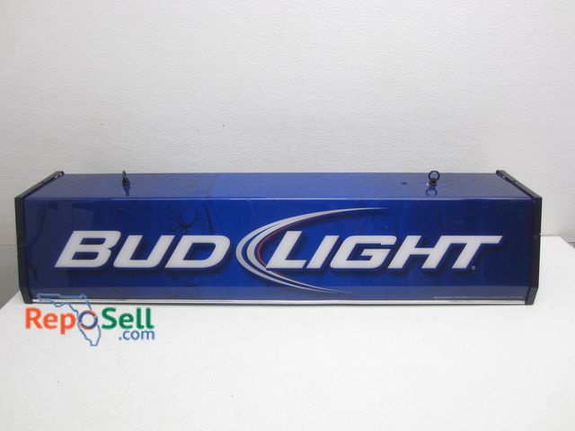 Lot 31-9056 - Bud Light Lite-Up Beer Sign 38.5" L - Untested, No Bulbs