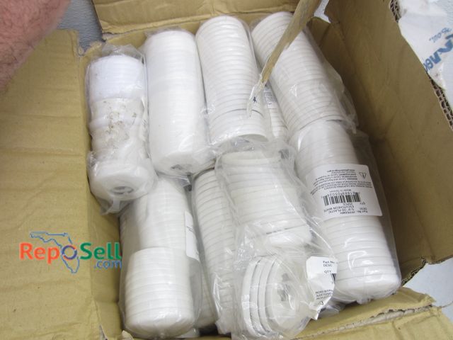 Lot 31-4125 - Large Lot of New 5/8", 7/8" &amp; 1 1/2" IPS Plastic Escutcheons