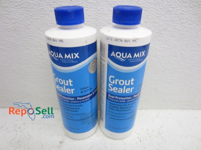 Lot 31-3454 - (7) Bottles Grout Sealer, (1) Has Been Opened
