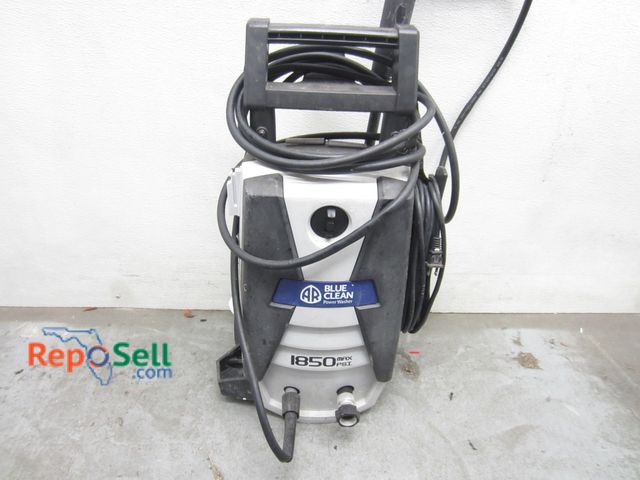 Lot 31-9379 - AR Blue Clean pressure washer 1,850 Max PSI, powers on