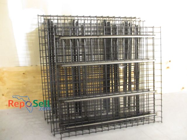 Lot 31-3078 - (5) Pallet Racking Wire Shelves 47"x49 1/2"