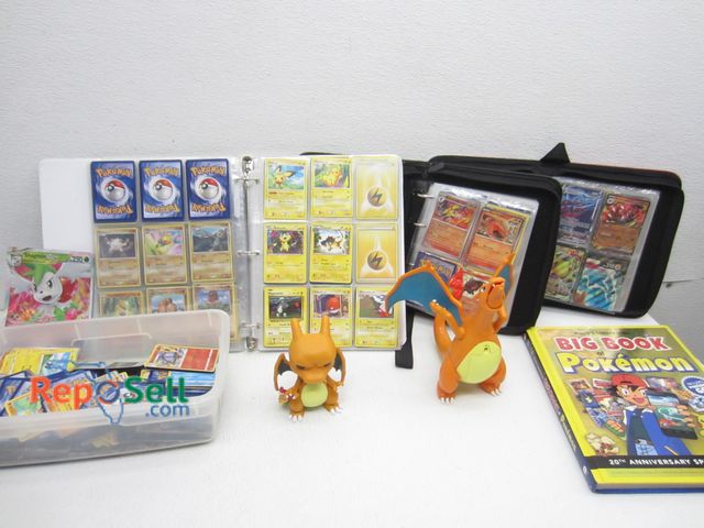 Lot 31-5366 - Pokémon Collection: Cards, Toys, Book etc - Please Inspect - No Refunds