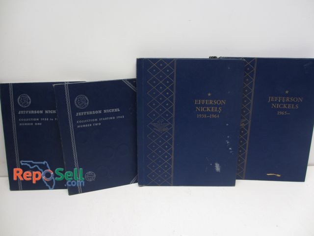 Lot 31-9033 - Jefferson Nickel Collection 1938-1979 - 4 Booklets