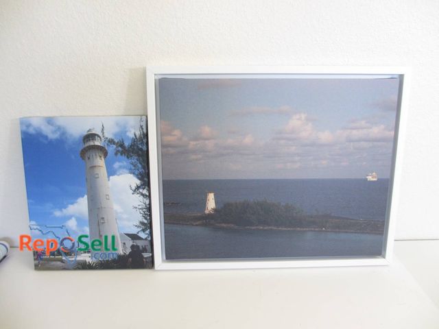 Lot 31-8517 - 2 Lighthouse Prints, Approx. 16x20 Inches And 12x12 Inches
