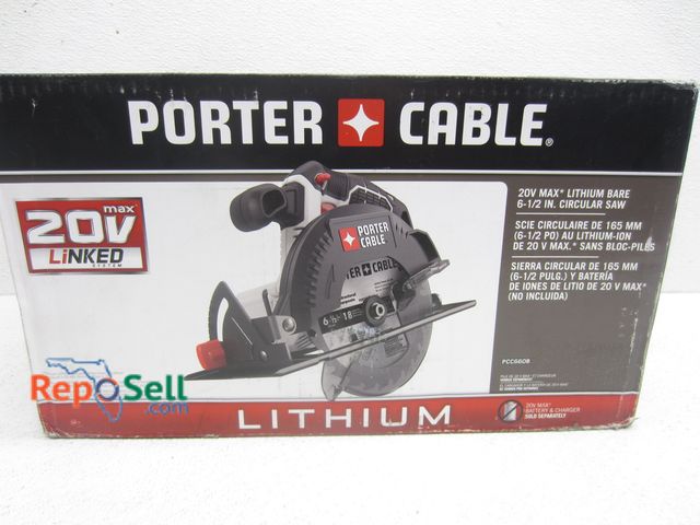 Lot 31-4403 - Porter Cable 20V 6-1/2" Circular Saw #PCC660B