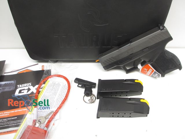 Lot 31-6156 - New Taurus GX4 9mm Pistol with (2) Mags, 3" Barrel, Hard Case - Serial 1GC644xx