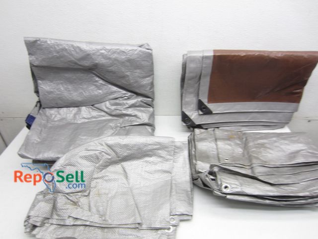 Lot 31-6274 - (4) Various Sized Tarps