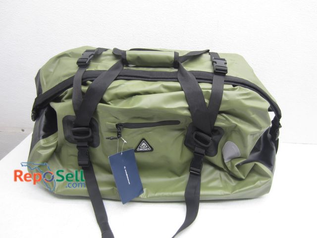 Lot 31-3269 - haimont Green Waterproof Duffel Bag - New w/Tags