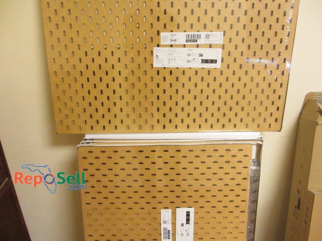 Lot 31-8163 - (8) New in Box Ikea Skadis Pegboard  30" x 22