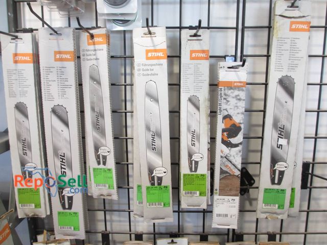 Lot 31-1324 - 55 New Stihl Chainsaw Bars In Original Packaging. Various Models Are Present, Including Rollomatic A...