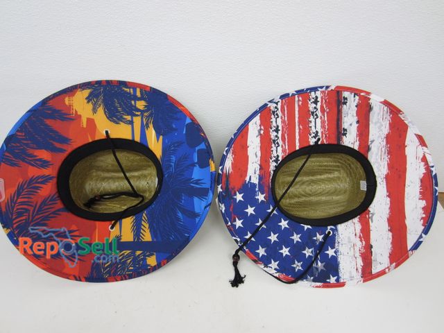 Lot 31-6413 - (2) New Lifeguard Straw Hats