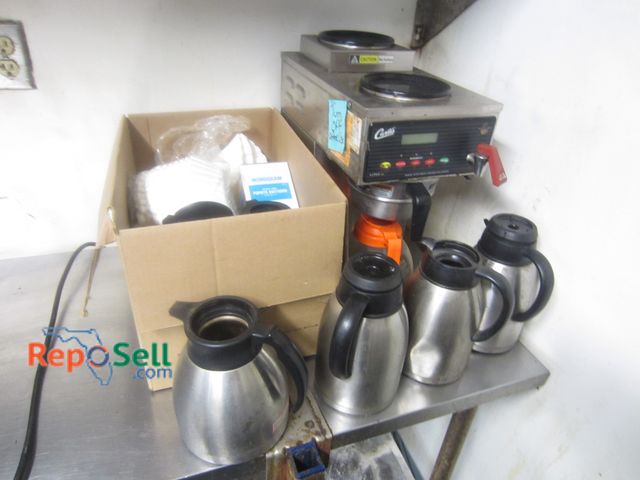 Lot 31-2052 - Curtis Coffee Machine, Pots, Filters, etc. - Powers On