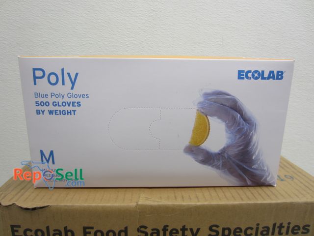 Lot 31-1391 - (5000) Food Service Poly Gloves Size M - (1) Case