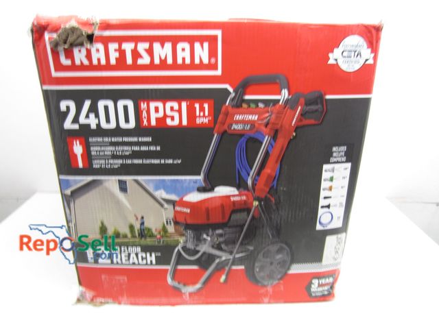 Lot 31-3105 - New Craftsman Electric Pressure Washer 2400psi - #CMEPW2400