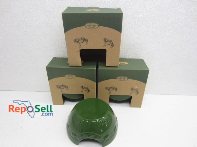 Lot 31-2051 - (3) New Ceramic Toad Houses