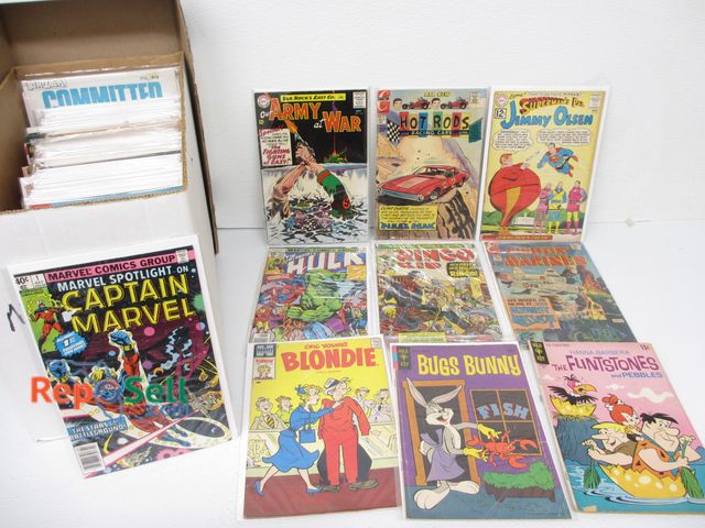 Lot 31-6342 - Approx. (80) Vintage Comic Books; Includes A Wide Variety of Gold Keys, Marvel and more