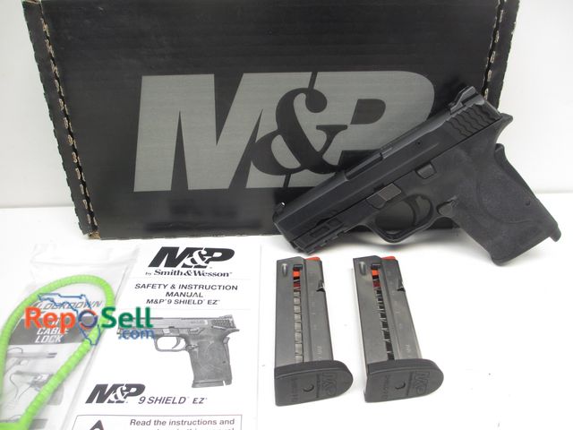 Lot 31-5047 - Smith &amp; Wesson M&amp;P9 Shield EZ 9mm Pistol with Box, 3.675 Barrel, (2) 8rd Mags