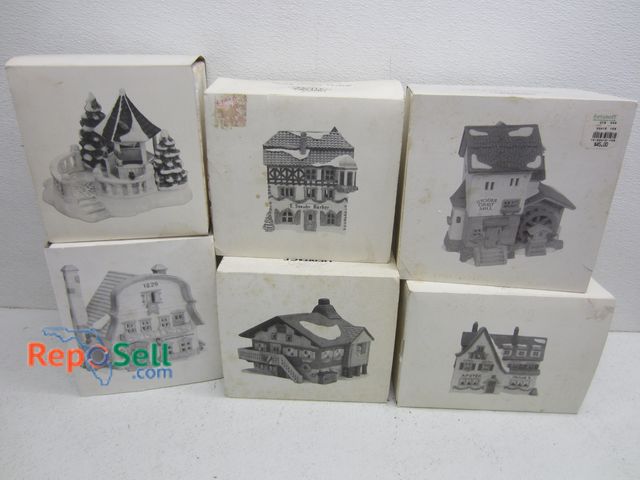 Lot 31-9227 - (6) Dept 56 Heritage Villages in Boxes