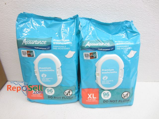 Lot 31-2059 - (672) Premium XL Wash Cloths (7 bags)