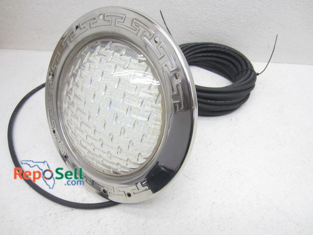 Lot 31-6162 - LED 10" Pool Light, Appears New. 120V With 50' Cord
