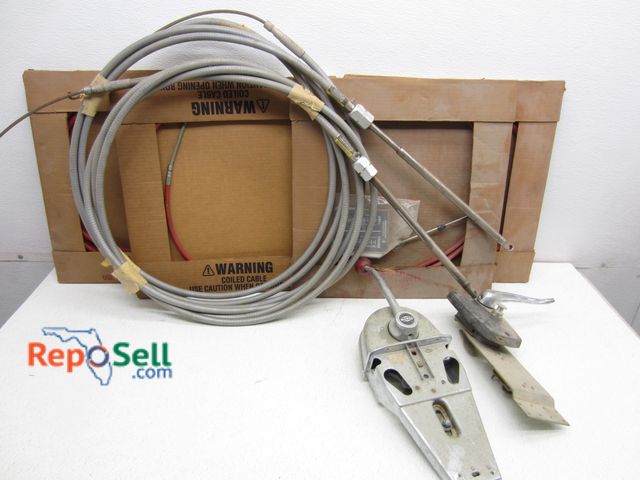Lot 31-5234 - Boat Part Lot: (6) Throttle Cables and (2) Controls