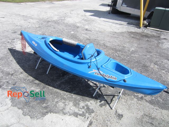 Lot 31-3212 - Sundolphin Aurba 10 Blue Single Seat Kayak - Approx 115"L - Stand not included