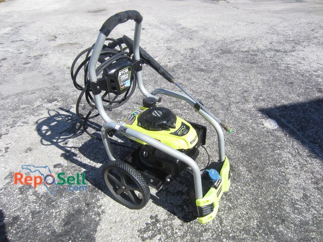 Lot 31-8339 - Ryobi 3100psi Gas Pressure Washer w/Hose &amp; Wand - Powers On/Runs