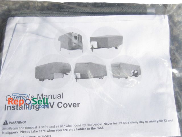 Lot 31-5315 - 5th Wheel RV Cover 33' x 37' in Box/Manual  #90103002