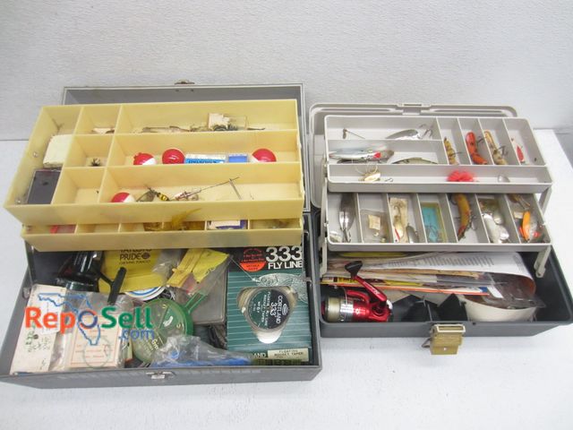 Lot 31-9356 - (2) Tackle Boxes With Tackle