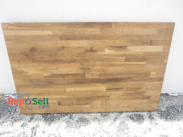 Lot 31-7083 - Butcher Block Cutting Board/Counter Piece, 42x26x1.5"Thick