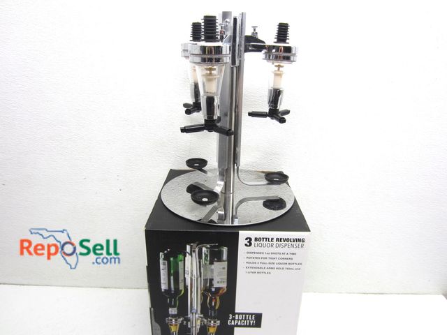 Lot 31-5341 - 3-Bottle Liquor Dispenser