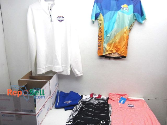 Lot 31-5026 - (6) FL Florida Gators '25 National Champions Shirts &amp; 11 Women's Cycling Jersey Shirts, Some w/ ...