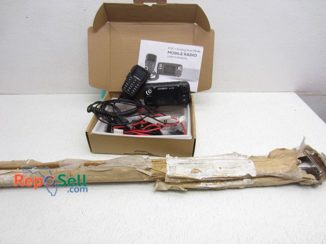 Lot 31-6326 - Ski Bar For Boat And Anysecu Radio M-990, Both Appear Unused