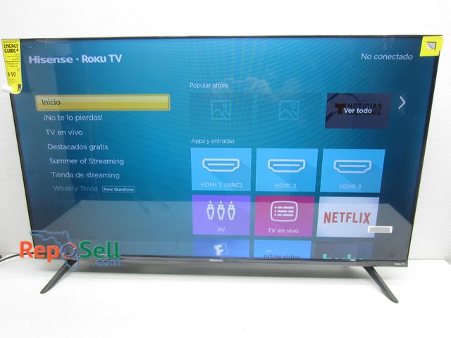 Lot 31-4093 - Hisense HDMI LED LCD 40" TV - Powers On