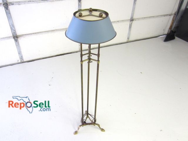 Lot 31-2144 - Brass Tripod Lamp (appears to be vintage)