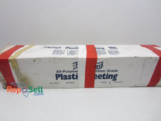 Lot 31-5297 - Plastic All Purpose Construction Grade Sheeting