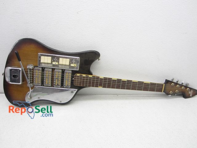 Lot 31-2285 - Electric Guitar Teisco Electric Guitar; No Case