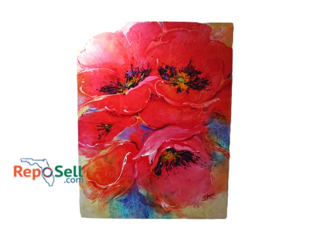 Lot 31-1200 - Pink Flower Magnolias by Phil Skoczen, 34x44" (#19)