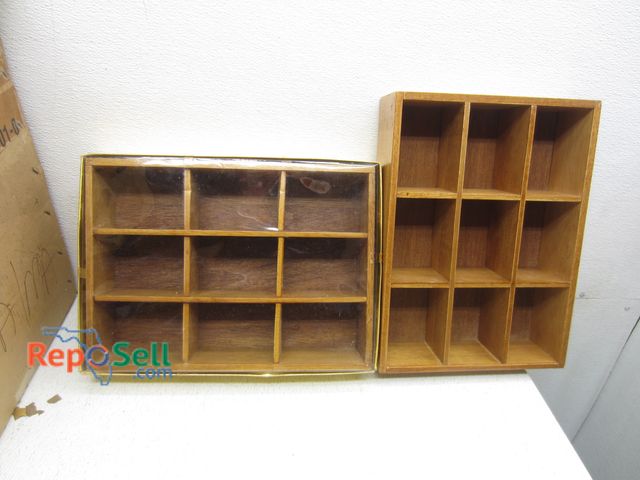 Lot 31-6428 - (10) Wood Shadowboxes, 10"x13 1/2" each - Appears Unused, Some Box Damage