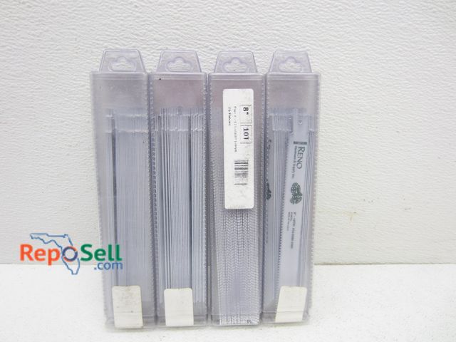 Lot 31-2316 - (100) New Reno 8" 10 TPI Sawzall Blades Made in USA