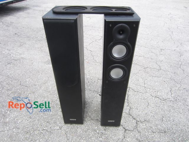 Lot 31-3569 - (2) Theater Logic Speakers 39"H