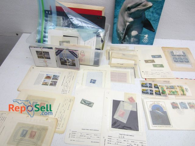 Lot 31-8501 - Stamp Collection: US 1930's, Canadian Duck Stamps, George Washington, Man On The Moon, !00th Anniver...