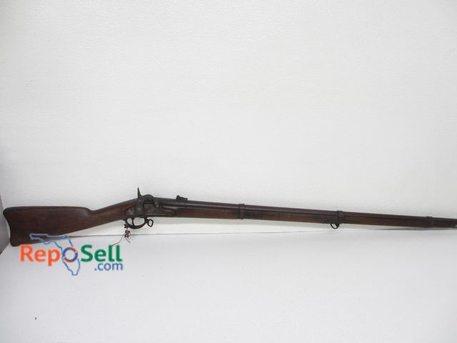 Lot 31-2072 - Vintage Black Powder Rifle with 40" Barrel, 56" Overall