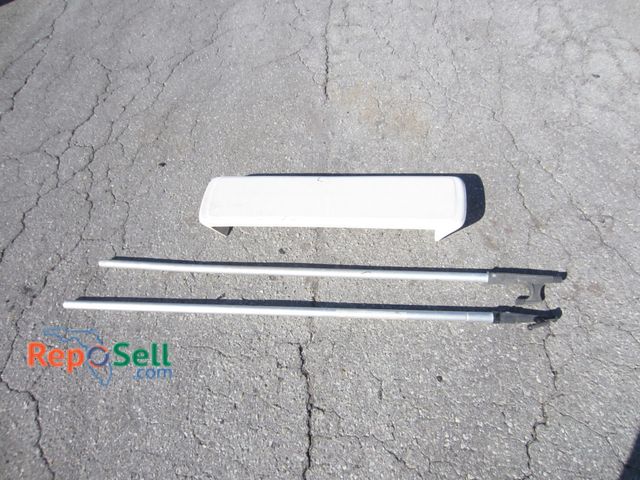 Lot 31-5319 - (2) 53" Dock Poles &amp; Fiberglass Seat for Inflatable