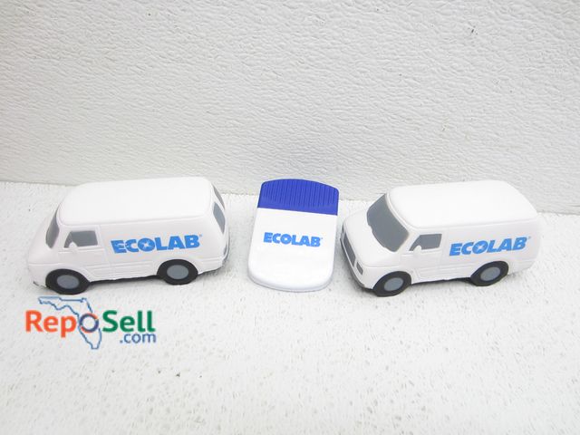 Lot 31-2359 - (200) Ecolab Advertising Collectibles: Foam Trucks, Eco Clips/Frig Magnets