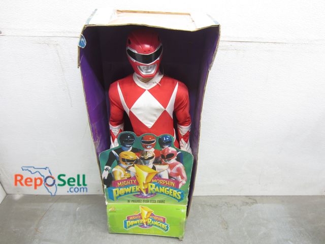 Lot 31-5098 - Vintage 1994 Power Ranger 36"H with Box