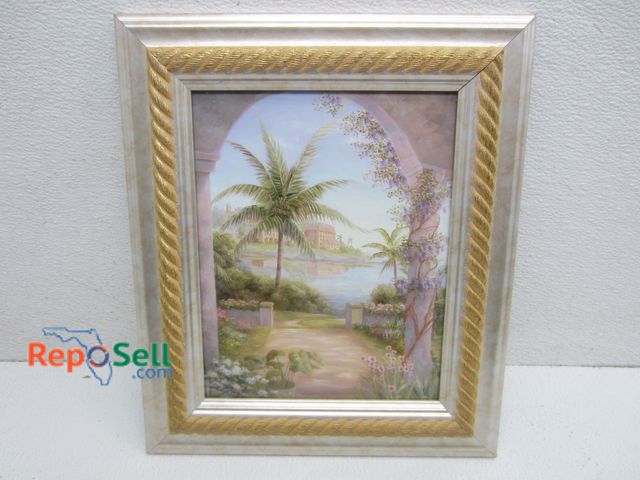 Lot 31-2121 - Framed Art by Vivian Flasch, 12"x14"